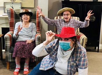 Salisbury care home residents take unusual approach to getting fit