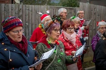 Local Southampton care home helps spread the festive cheer