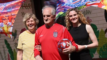 Woking care home residents team up for matchday magic