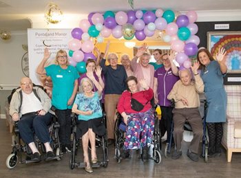 Picture perfect! Ponteland care home hosts party to celebrate 25th birthday 