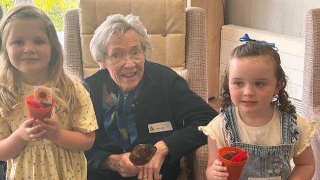 Worcester care home residents lead intergenerational gardening session