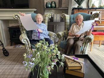 Take a page out of our book – Quorn care home residents revisit favourite hobbies