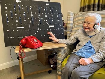 A good call – 88-year-old Horndean care home resident revisits fond memories 