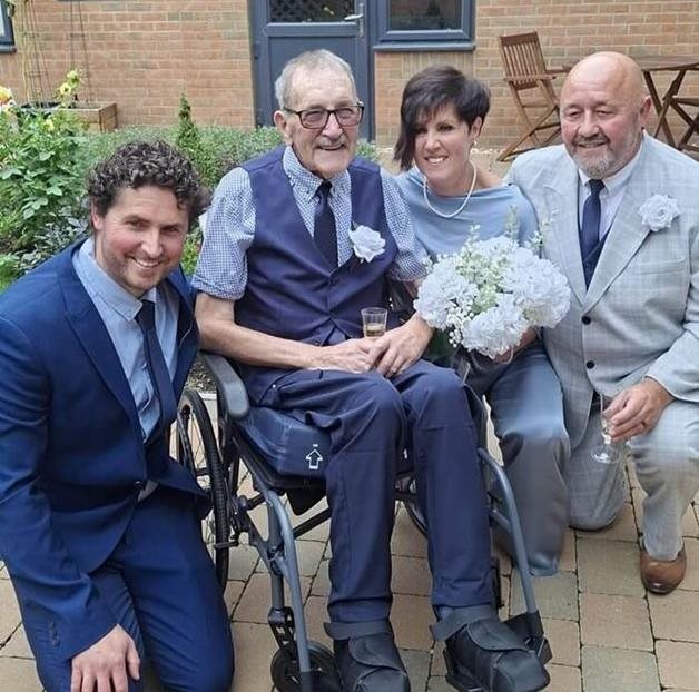 Wedding celebrations come home for the father of the bride