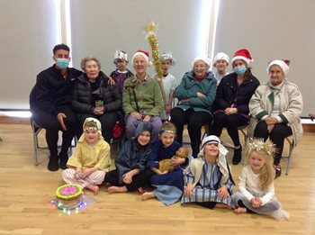 St Ives schoolchildren perform Nativity for very special audience