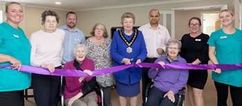 Celebrations at local care home as Mayor opens new suite 