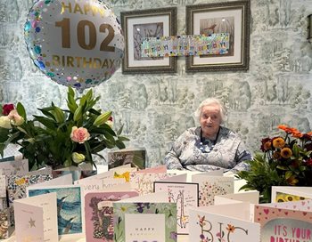 Sutton Coldfield care home resident, 102, shares secret to a long life 