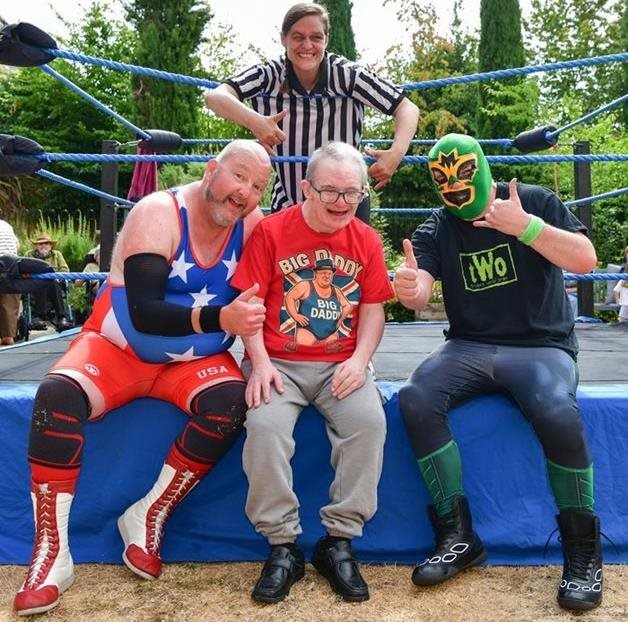 Lifelong wrestling fan experiences first live match at Kidderminster care home