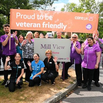 East Grinstead care home marches ahead with veteran-friendly status