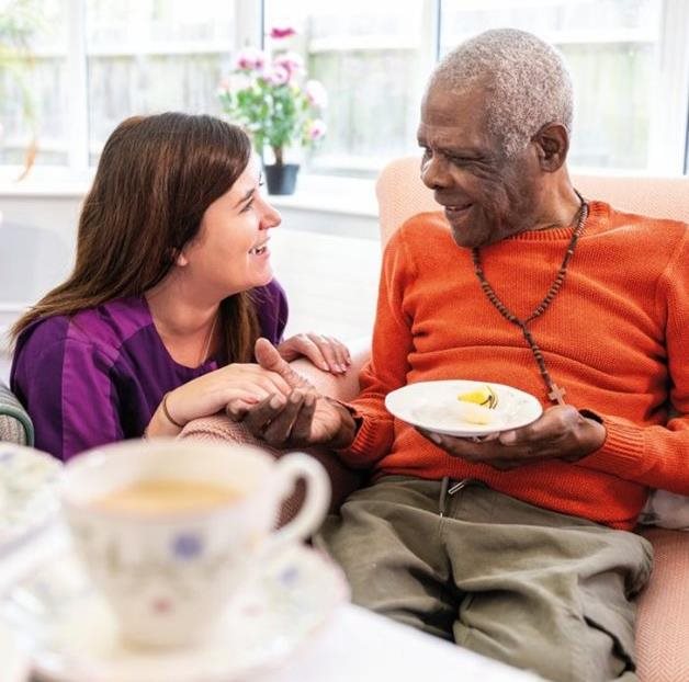 Supporting people with advanced dementia
