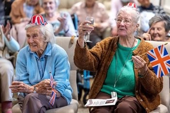 The royal treatment – Hale care home residents celebrate the Platinum Jubilee in style