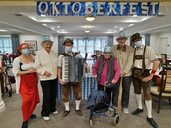 A wiesn to party! Care home brings Germany to Solihull with Oktoberfest celebration