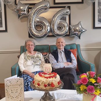 Knebworth couple celebrates remarkable 66-year wedding milestone