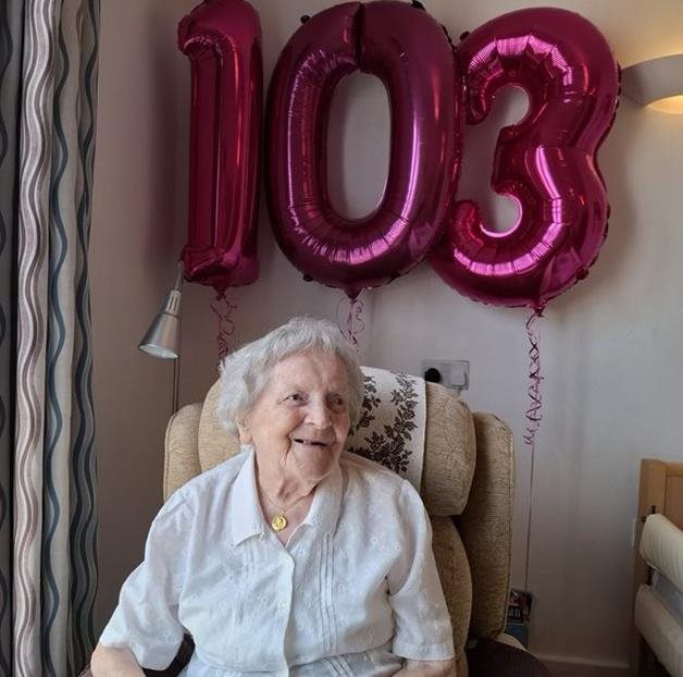 Chelmsford care home resident marks milestone birthday in style