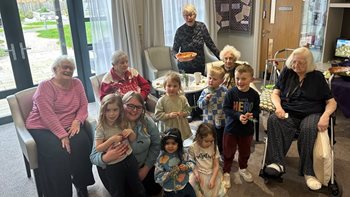 High Wycombe care home residents team up with local nursery to bring back favourite recipes  