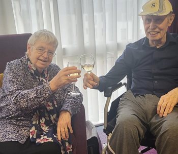 Cheltenham care home residents share secret to a happy marriage 
