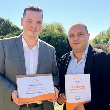 Inspiring Stroud care home team member wins national accolade
