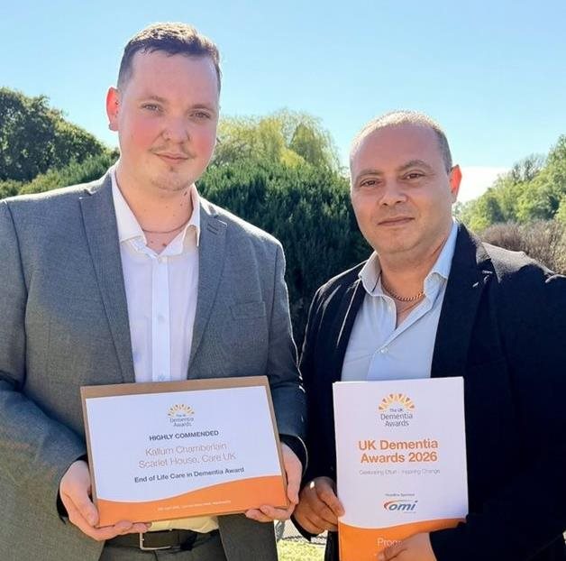 Inspiring Stroud care home team member wins national accolade