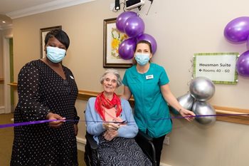 Bromsgrove care home celebrates launch of new residential suite