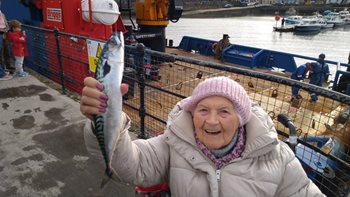 Catch of the day! Edinburgh care home resident’s wish to learn to fish comes true 