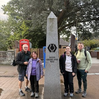 Care UK mother and daughter conquer 96-mile Highlands hike for Parkinson's UK