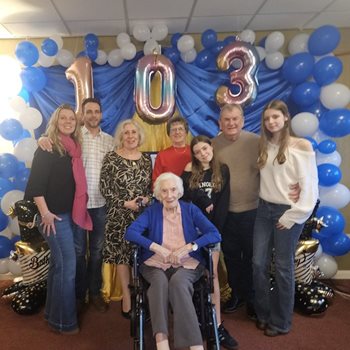 Slough war veteran turns 103 in style