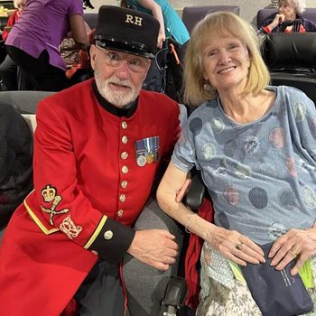 Army wife Marie reconnects with the military community 