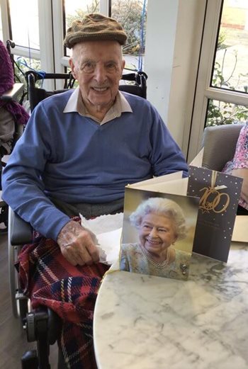 ‘Spending time with loved ones’ – Horley resident reveals the secret to a long life on 100th birthday