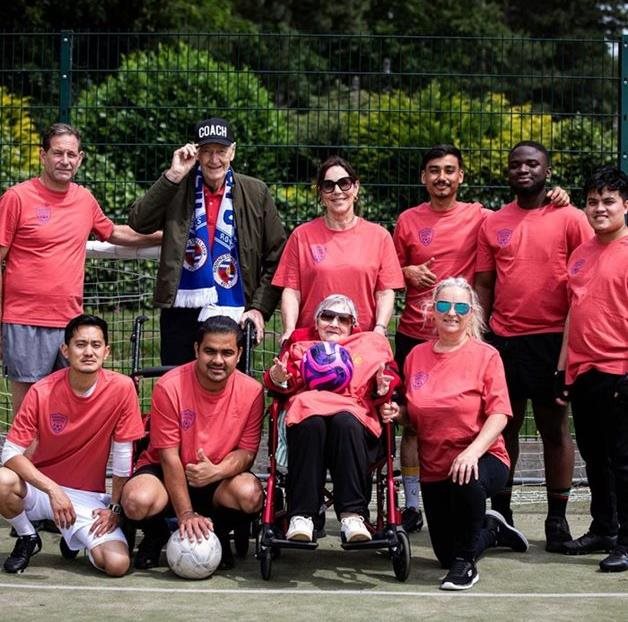 Berkshire care homes team up with communities for matchday magic