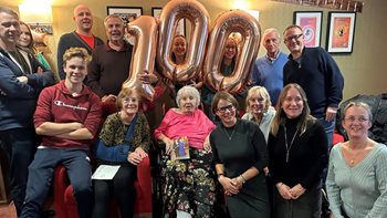 Kingston Vale care home resident celebrates centenarian birthday