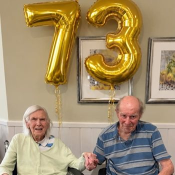Cheadle couple celebrates more than seven decades of marriage