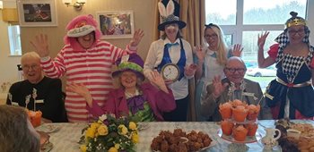 Hats off to Stratford-upon-Avon care home for hosting tea party fun