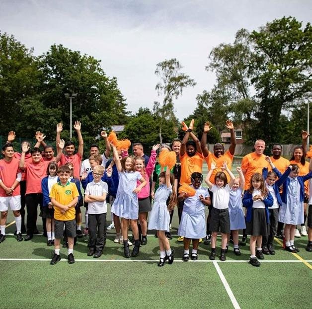 Bracknell care homes team up for matchday magic