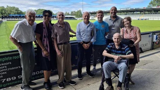 Orpington care home residents enjoy matchday magic