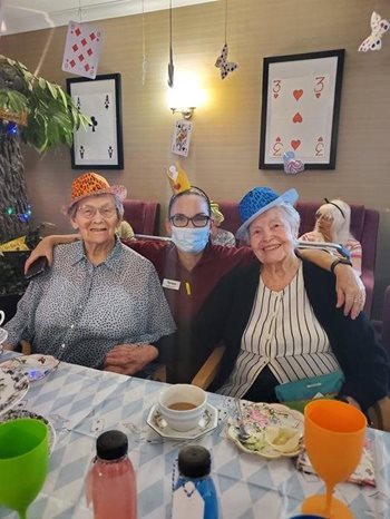 Hats off to East Grinstead care home for tea party fun 