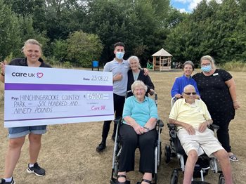 Cambridge care home donation gets the thumbs up from local community