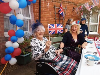 The royal treatment – Godalming care home residents celebrate the Platinum Jubilee in style