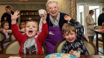 Thame care home residents team up with local nursery to bring back favourite recipes  