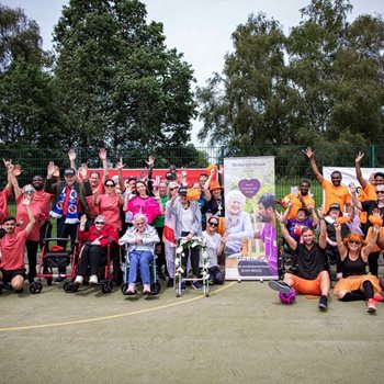 Care homes team up for matchday magic