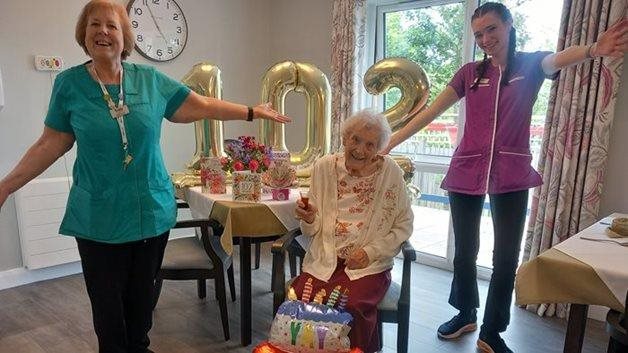 ‘Sherry is the secret!’ Bury centenarian shares tip for long life