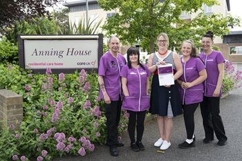 A care home in Weymouth gains top marks from national inspectors