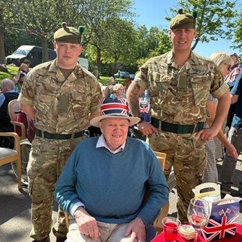 Edinburgh care home honours VJ Day