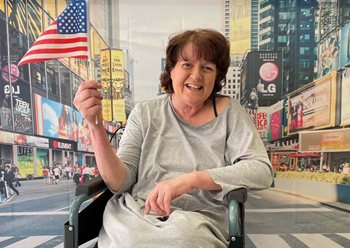 Taking a bite out of the Big Apple – local care home brings New York City to Banbury
