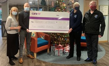 Sale care home shows up for local veterans