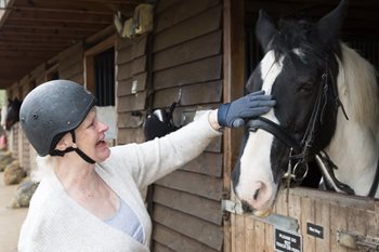 Not foal-ing around – Chingford care home resident’s wish to ride again made a reality