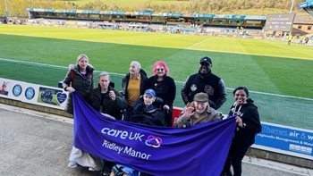 High Wycombe care home makes football fan’s dream come true