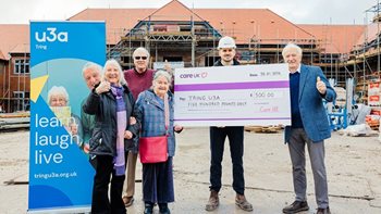 New care home donates to Tring initiative