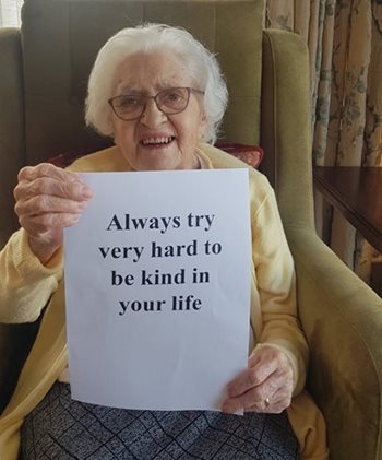 Crowborough care home residents share life lessons