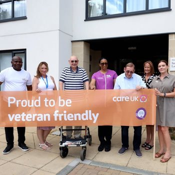 Sidcup care home marches ahead with veteran-friendly status
