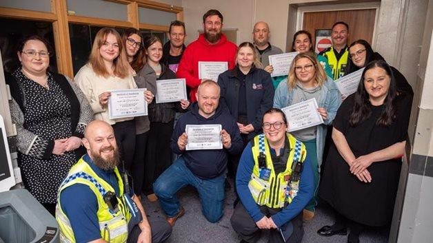 Behind bars for good! Overnight lock-in raises money for charities